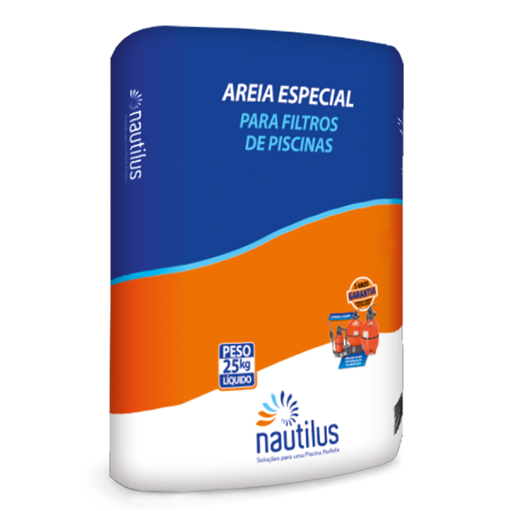 AREIA PARA FILTRO