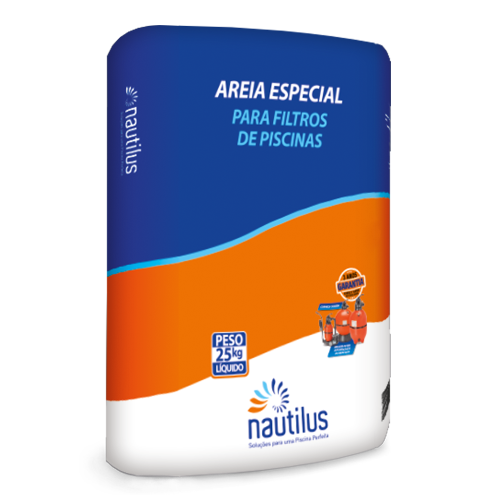 AREIA PARA FILTRO